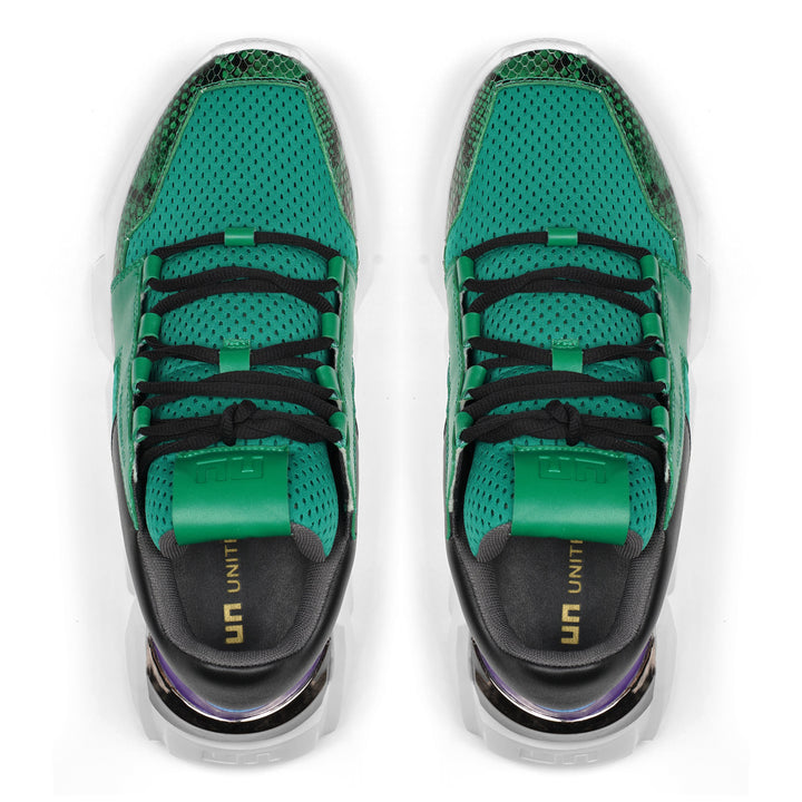 space kick jet lo ss21 green snake top view