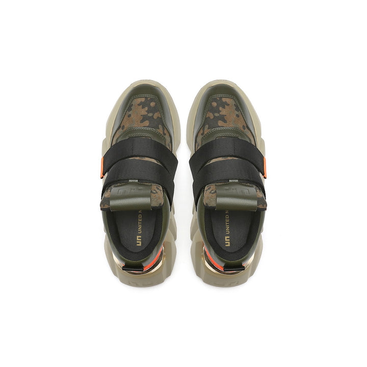 space kick womens camouflage top view