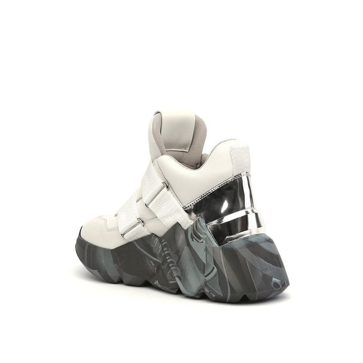 space kick womens off white angle in view