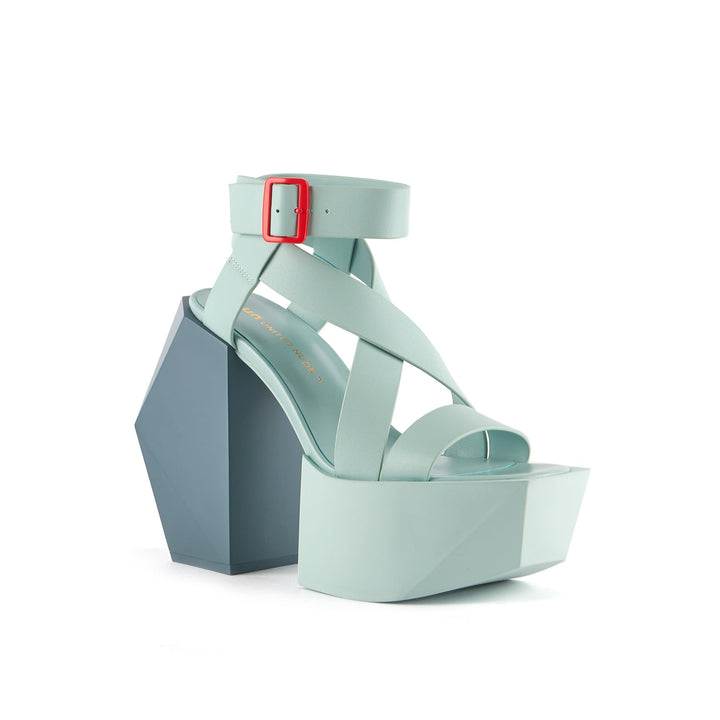 stage sandal fresh mint angle out view