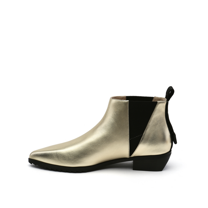 tek bootie lo gold in view