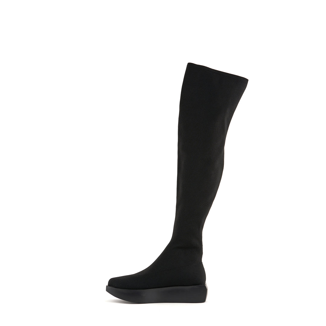 wa long boot lo black inside view