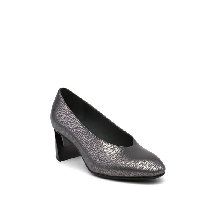 zink pump mid gun metal angle out view